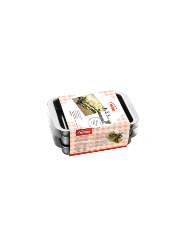 INOXIBAR -  Set de 3 fuentes para tapas