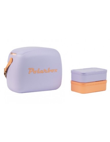 NEVERA POLARBOX POP 6L MALVA-NARANJA...