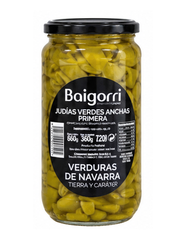 BAIGORRI - JUDIAS VERDES ANCHAS