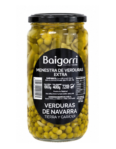 BAIGORRI - MENESTRA VERDURAS SELECTAS...