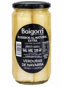 BAIGORRI - PUERRO AL NATURAL