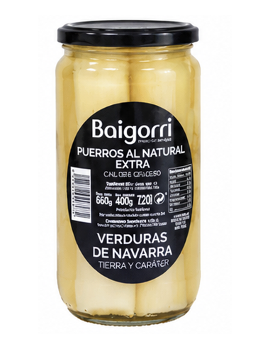 BAIGORRI - PUERRO AL NATURAL